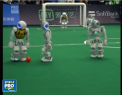 Fotbal cu roboti? Meciul care a fost urmarit cu atentie de zeci de "fani"  - VIDEO