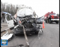Grav accident in apropiere de Moscova: Sapte persoane au decedat pe loc in urma unui impact violent cu un TIR - VIDEO 