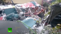 Un elicopter s-a prabusit in aceasta amiaza peste o casa in orasul Soci. O persoana a murit, iar cinci sunt ranite - VIDEO