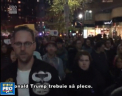 Val de proteste in SUA dupa victoria lui Donald Trump. Mii de persoane au invadat strazile celor mai importante orase pentru a manifesta fata de victoria neasteptata a republicanului - VIDEO