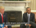 Donald Trump s-a intalnit cu Barack Obama la Casa Alba. Cei doi au discutat in Biroul Oval, timp de o ora - VIDEO