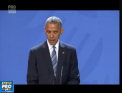 Barack Obama spera ca Donald Trump, va sustine valorile democratice. Liderul american a stat de vorba cu Angela Merkel, pe care a descris-o drept cel mai apropiat partener international - VIDEO