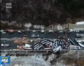 37 de masini s-au ciocnit in lant, in nordul Chinei. In urma impactului, 4 oameni au murit pe loc, iar alte 40 au fost raniti grav - VIDEO