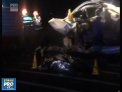 Accident grav in Romania. Patru persoane au murit, iar sase au fost ranite dupa ce un microbuz s-a ciocnit cu un camion - VIDEO