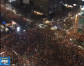 Sud-coreenii continua sa impresioneze prin protestele de amploare. Acestia au iesit in strada pentru a cincea saptamana la rand - VIDEO