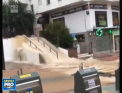Spania, sub ape. Ploile au transformat strazile in rauri, iar in unele localitati apa a depasit inaltimea masinilor - VIDEO