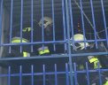 La testare - ca in cuptor! Mai multi pompieri au trecut printr-un labirint ingust, cu temperaturi foarte ridicate si cu zeci de obstacole. Actiunile salvatorilor, urmarite direct pe un calculator de catre specialisti - VIDEO
