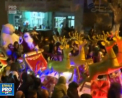 Betleemul, in straie de sarbatoare. Pe strazile orasului sfant s-a dat parada anuala de Craciun, cu mii de luminite si decoratiuni deosebite - VIDEO