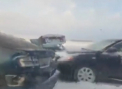 Grav accident in Rusia. Opt masini s-au ciocnit in lant pe o sosea din regiunea Kemerevo - VIDEO