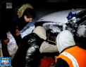 Romania se afla sub cod galben de ninsori, iar efectele se vad deja in mai multe judete. In Brasov, din cauza ninsorii, cateva camioane au ramas blocate pe drum - VIDEO