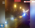 Accident grav in Rusia. Un automobil a intrat cu viteza intr-un camion. Cum s-ar fi intamplat totul - VIDEO