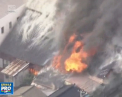 Incendiu urias in Japonia. Peste 140 de case si cladiri au fost curpinse de flacari - VIDEO