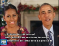 Ultimul mesaj de Craciun al familiei Obama, in calitate de presedinte SUA si Prima Doamna - VIDEO