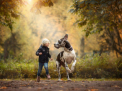 Un fotograf rus a reusit sa surprinda mai multi copii si ingerii lor pazitori. Imaginile sunt de o frumusete ireala - GALERIE FOTO