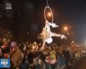 Strazile capitalei Spaniei si-au pus haine de sarbatoare. Un festival deosebit s-a dat aseara cu mare fast la Madrid - VIDEO