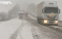 Ninsorile abundente s-au instalat si in Europa. Vremea rea a provocat sute de accidente rutiere, iar traficul a fost paralizat - VIDEO