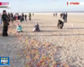 Un strop de magie pe o plaja din Germania. Pe nisip, au fost gasite zeci de jucarii - VIDEO 