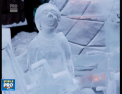 Figurile parca de cristal si cuburi mari de gheata: Cele mai frumoae sculpturi de gheata sunt expuse in aceste zile in Rusia - VIDEO
