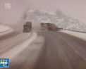 Iarna este capricioasa in SUA. Gheata si zapada - un pericol pe soselele americane: 22 de vehicule au fost implicate intr-un accident in lant - VIDEO