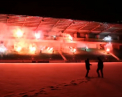 Modul inedit in care un fan inflacarat al echipei Zimbru si-a cerut iubita in casatorie - VIDEO