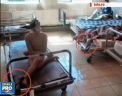 Imagini revoltatoare, surprinse la un centru de boli psihice din Romania: Pacienti legati de paturi cu chingi - VIDEO
