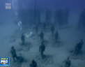 Primul muzeu subacvatic din Europa isi asteapta vizitatorii. 35 de creatii au fost instalate la o adancime de 15 metri, in largul insulei Lanzarote - VIDEO