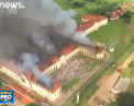 150 de detinuti au evadat dintr-o inchisoare in urma unei revolte, urmata de un incendiu. Totul s-a intamplat in Brazilia - VIDEO