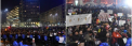 80.000 de oameni sunt in Bucuresti, Romania. Doua persoane cu pirotehnice, duse la Politie. "Romania, nu RoHotia" - IMAGINI LIVE