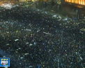 Peste 200 de mii de protestatari s-au adunat in Piata Victoriei din Bucuresti, pentru a 6-a zi consecutiv - VIDEO
