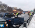 Grav accident pe o autostrada din Statele Unite. 55 de vehicule s-au izbit unul in altul - VIDEO