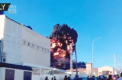 Explozie puternica la o uzina chimica din Spania. Deflagratia a fost urmata de un incendiu - VIDEO