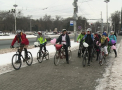 Maratonul dragostei, organizat la Chisinau: 14 ciclisti au pedalat mai bine de 20 de km pe un traseu sub forma de inima - VIDEO