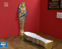 Misterele Egiptului Antic le puteti afla acum, daca treceti pragul muzeului de istorie din capitala: "-Cine esti tu? -Dima. Sunt faraon"- VIDEO