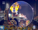 Inca 12 dansatori care participau la Carnavalul de Samba de la Rio de Janeiro au ajuns la spital. Acestia se aflau pe o instalatie uriasa, iar o parte din constructie s-a prabusit - VIDEO