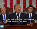In primul discurs in fata Congresului american, Donald Trump a vorbit calm despre planurile sale pe viitor - VIDEO