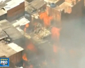 Incendiu de proportii intr-un cartier sarac din orasul brazilian Sao Paolo. Aproape 50 de case au fost mistuite de flacari - VIDEO