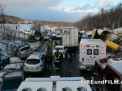 Accident teribil pe o sosea din Pennsylvania, unde 37 de vehicule au fost implicate intr-un carambol: O persoana s-a stins, iar 20 au fost ranite - VIDEO