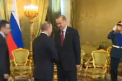 Relatiile ruso-turce se imbunatatesc intr-un ritm rapid. Vladimir Putin s-a intalnit cu Recep Erdogan la Kremlin - VIDEO