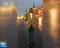 Pe internet au aparut fotografii cu fete vopsite in culoarea verde. Este un flashmob de sustinere pentru Alexei Navalnai, care a fost stropit cu verde de briliant in fata - VIDEO