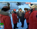 Rusia este prezenta si la Polul Nord. Vladimir Putin a vizitat arhipelagul Franz Josef din Oceanul Arctic - VIDEO