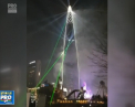 Una dintre cele mai inalte cladiri din lume a fost inaugurata la Seul. Cerul capitalei sud-coreene a fost luminat de un spectacol grandios - VIDEO