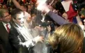 Francois Fillon, atacat cu faina de un tanar manifestant la Strasbourg. Cum a reactionat