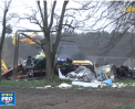Grav accident pe o cale ferata din Polonia. 18 persoane au fost ranite, dupa ce un tren a lovit un camion la nivelul trecerii - VIDEO