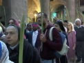 Crestinii ortodocsi si catolici din intreaga lume au sarbatori astazi Floriile: enoriasii au venit la slujba ci crengute de maslin si salcam - VIDEO