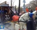 Parada istorica in capitala rusa. Mii de oameni au venit sa admire modele de tramvaie din diferite epoci - VIDEO