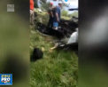 Un elicopter militar american s-a prabusit pe un teren de golf in statul Maryland. O persoana de la bord a murit - VIDEO