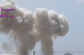 Imagini infioratoare in Siria. Disperati, zeci de oameni au fost filmati in timp ce fug pentru a se salva in urma unei explozii - VIDEO
