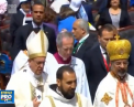 Papa Francisc a mers in Egipt, in ciuda atacurilor teroriste asupra bisericilor copte din aceasta tara: "Cei care sunt diferiti nu ar trebui vazuti sau tratati ca niste dusmani" - VIDEO