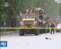 Un convoi al fortelor NATO - vizat de un atac in Kabul. Un sinucigas s-a aruncat in aer langa vehiculele blindate: opt civili si-au pierdut viata, iar 25 sunt raniti. SI a revindecat atacul - VIDEO