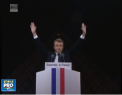 Emmanuel Macron este noul presedinte al Frantei: "Va voi servi cu umilinta, cu forta" - VIDEO